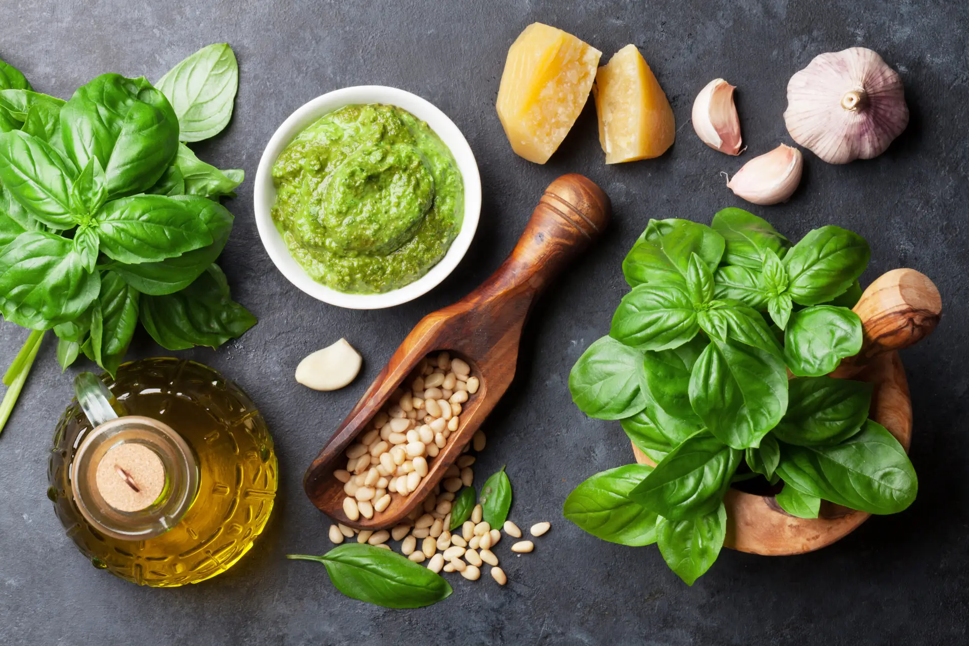 Rezeptideen aus dem Garten: Pesto