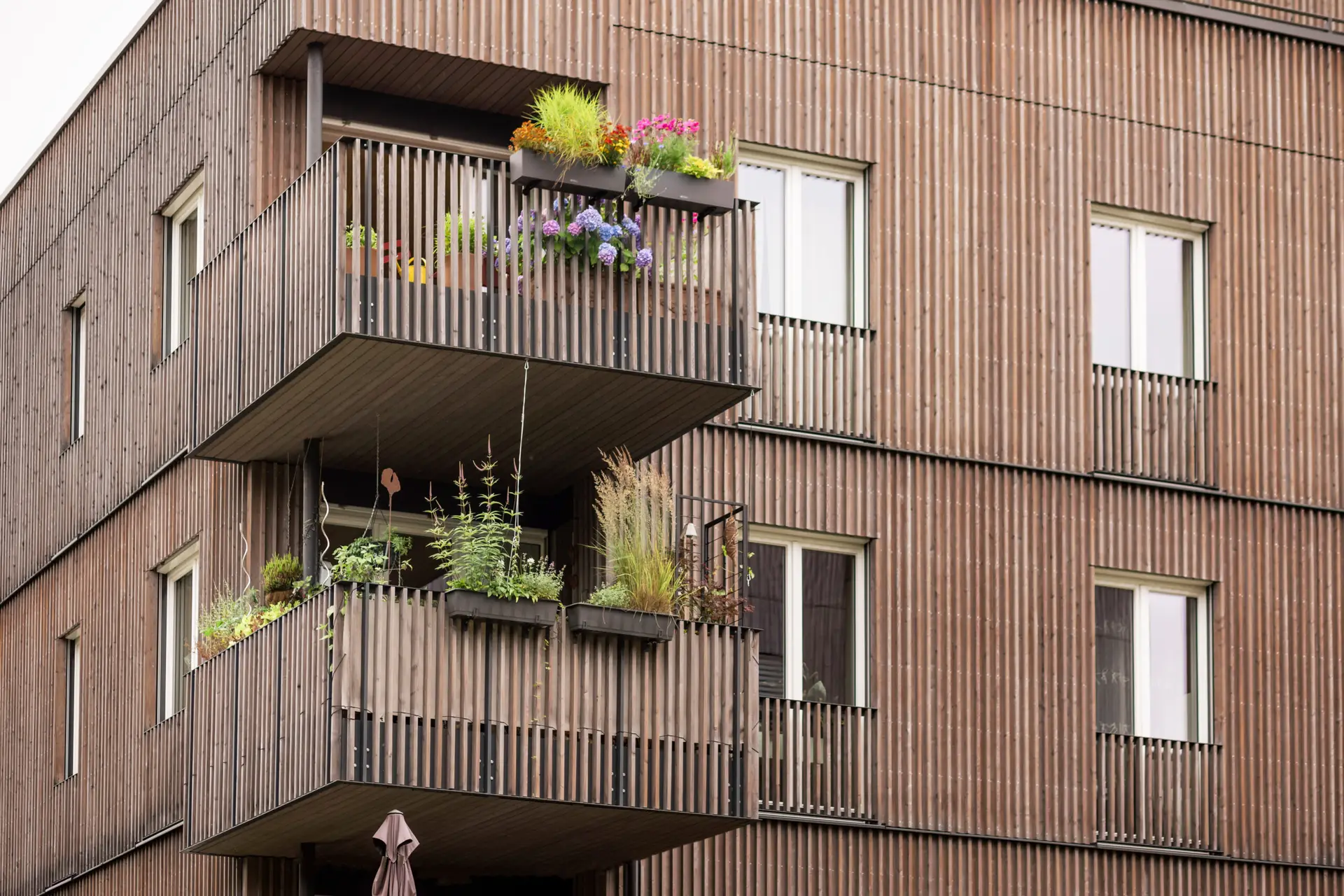 Windschutz – gemütlicher Platz auf Balkon und Terrasse